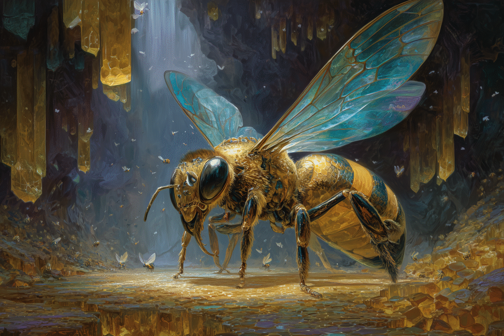 Giant Bee Queen — The Venomous Matriarch of the Hive