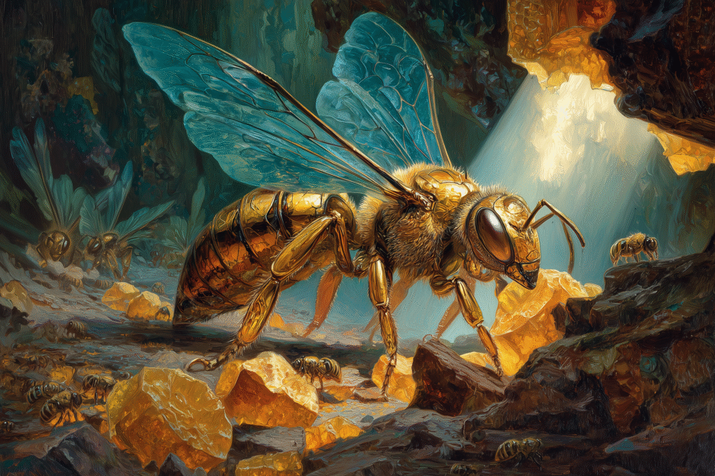 Giant Bee Queen — The Venomous Matriarch of the Hive