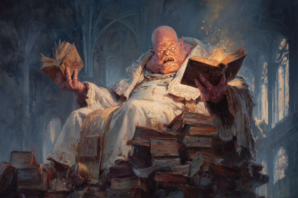 Heresy Devil (Ayngavhaul) — The Fiend Who Turns Faith Into Damnation
