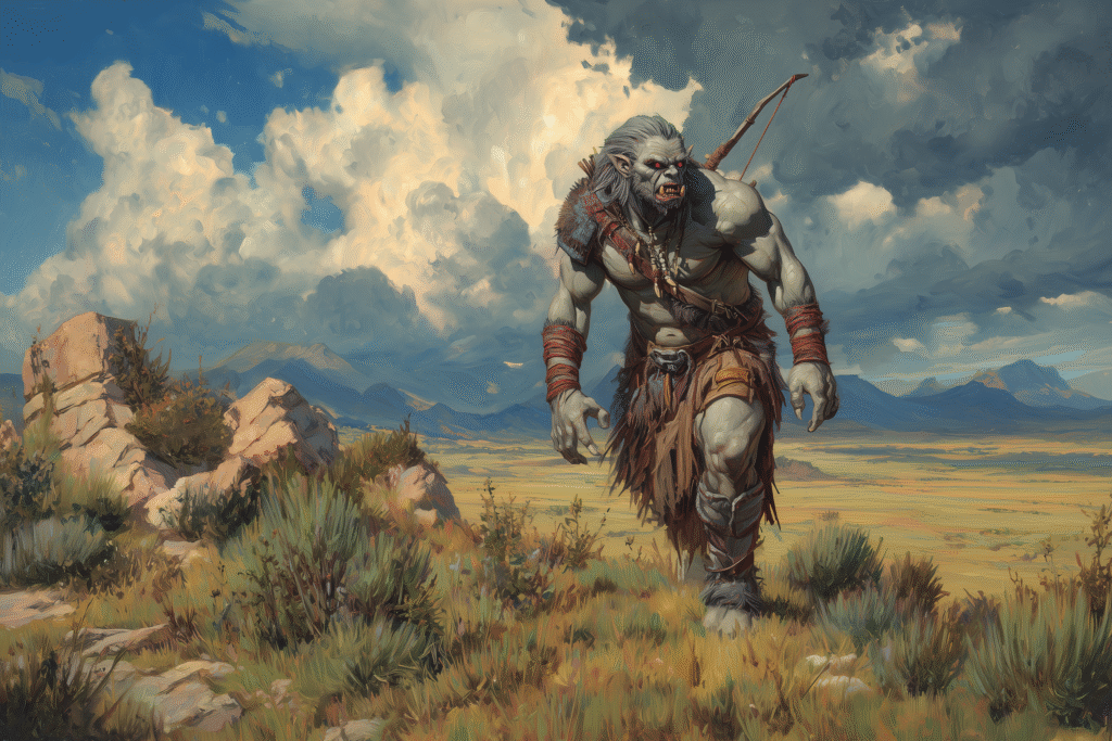 Monster, “Mangɣus: The Shape-Shifting Terror of the Central Asian Steppes”