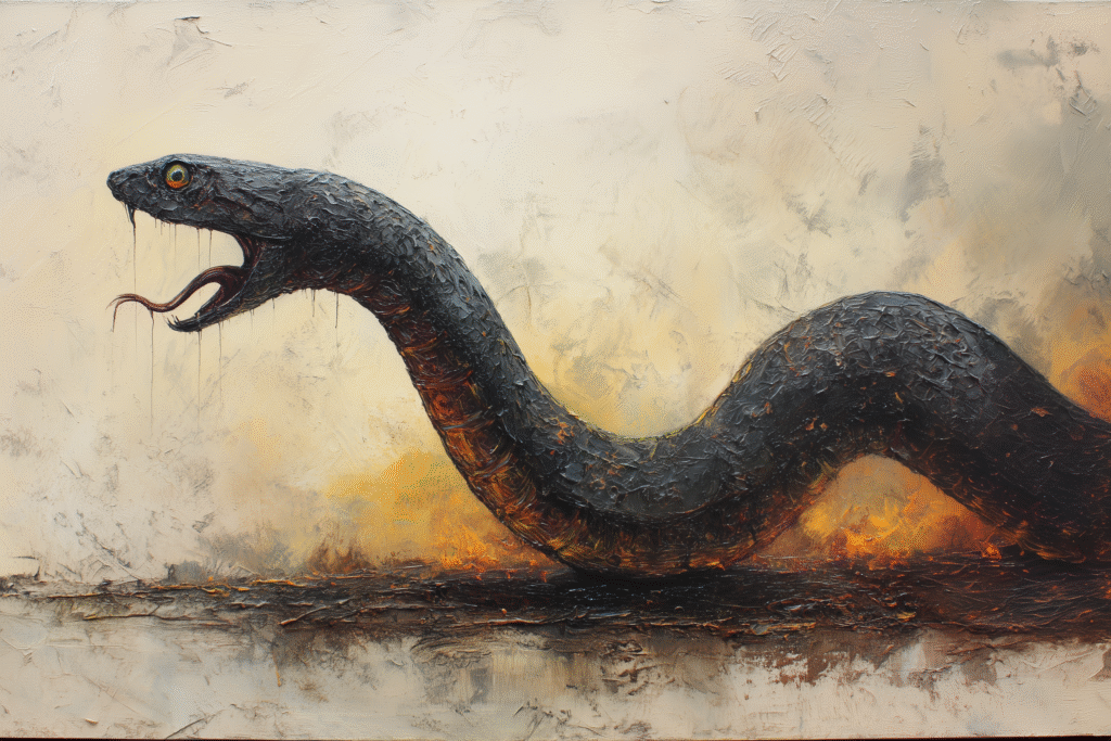 Seps, the Furious Flesh-Dissolving Serpent