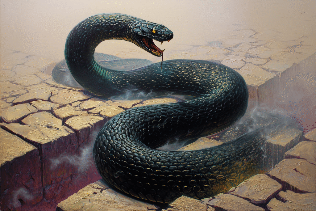 Seps, the Furious Flesh-Dissolving Serpent