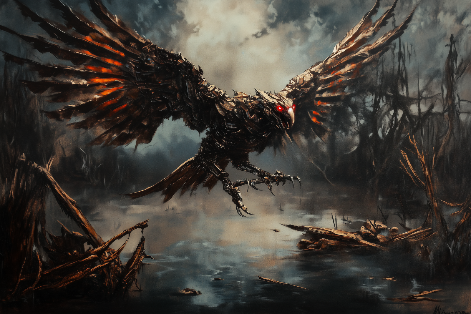 Stymphalian Birds: Razor-Feathered Harbingers of Aerial Terror