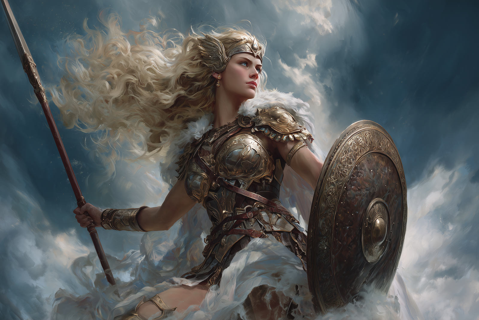 Valkyrie: Celestial Warrior of Valor and the Chooser of the Fallen