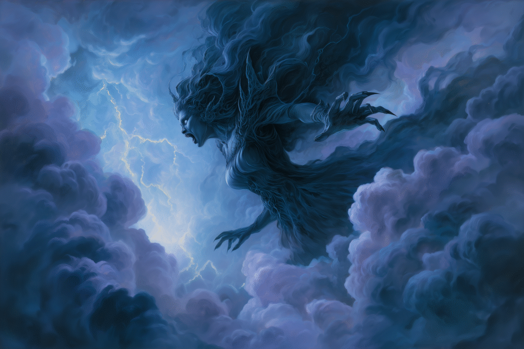 Demon, Hala, Tempest Devourer of Crops and Sunlight