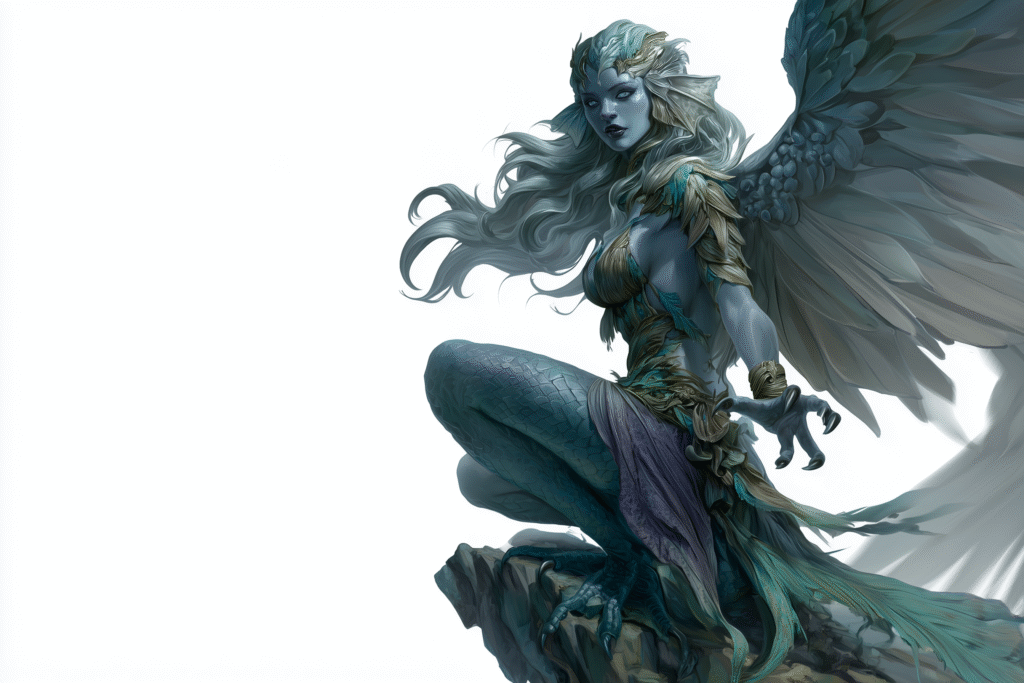 Siren: The Haunting Songstress of Sea and Sky