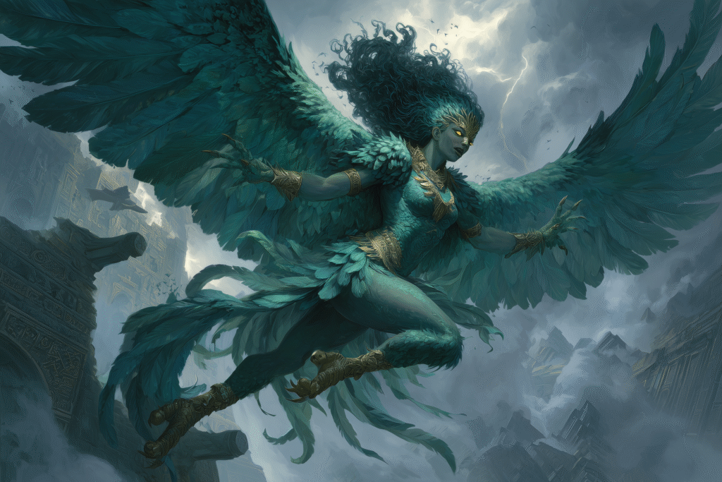 Siren: The Haunting Songstress of Sea and Sky