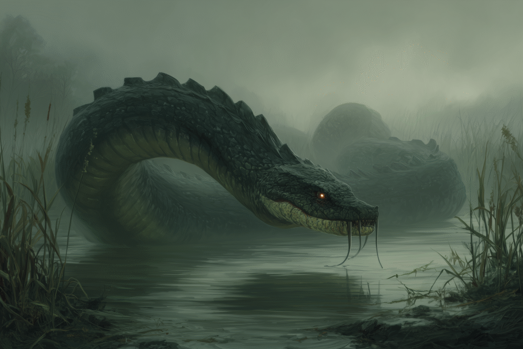 Nicor: The Silent Coil of the Fen – Deadly Swamp Predator