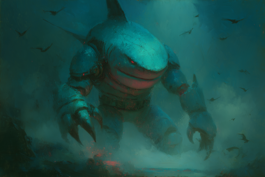 Samebito: The Jewel-Weeping Shark Fiend of Forgotten Seas