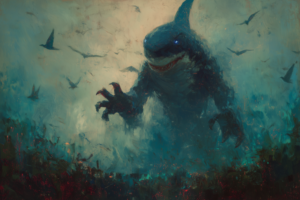 Samebito: The Jewel-Weeping Shark Fiend of Forgotten Seas