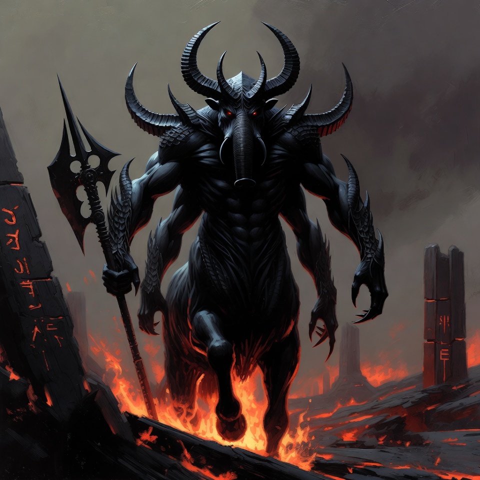 Monster, Agharrma, Herald of Law Beyond Hell