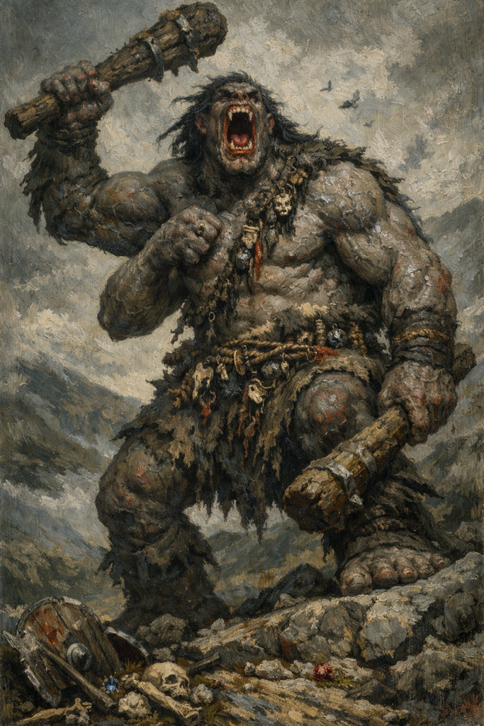 Athach: The Three-Armed Giant of Savage Might and Glittering Hoards