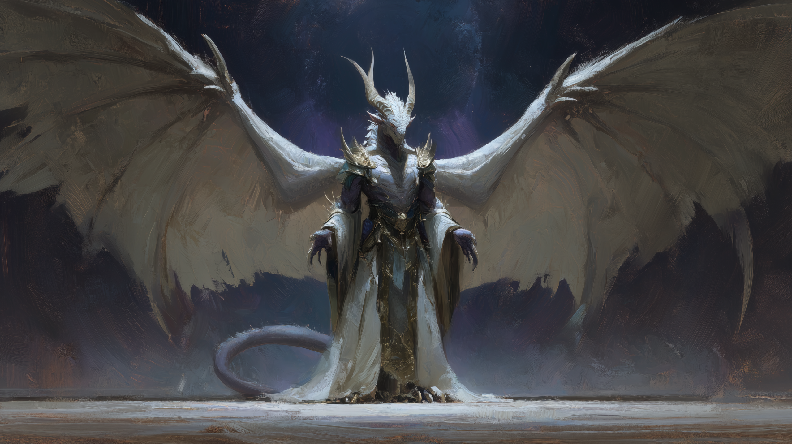 Draconal celestial dragon-lord
