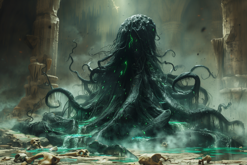 Fiendish Elder Black Pudding: Abyssal Ooze of Endless Hunger and Corrosion