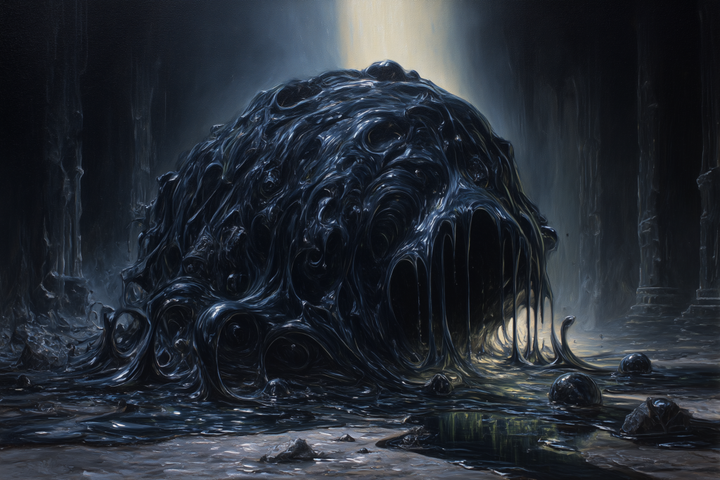 Fiendish Elder Black Pudding: Abyssal Ooze of Endless Hunger and Corrosion