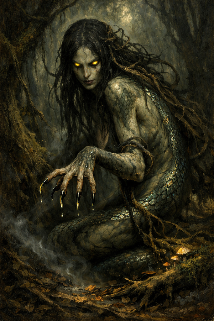 Ajatar & Her Spawned Daughters