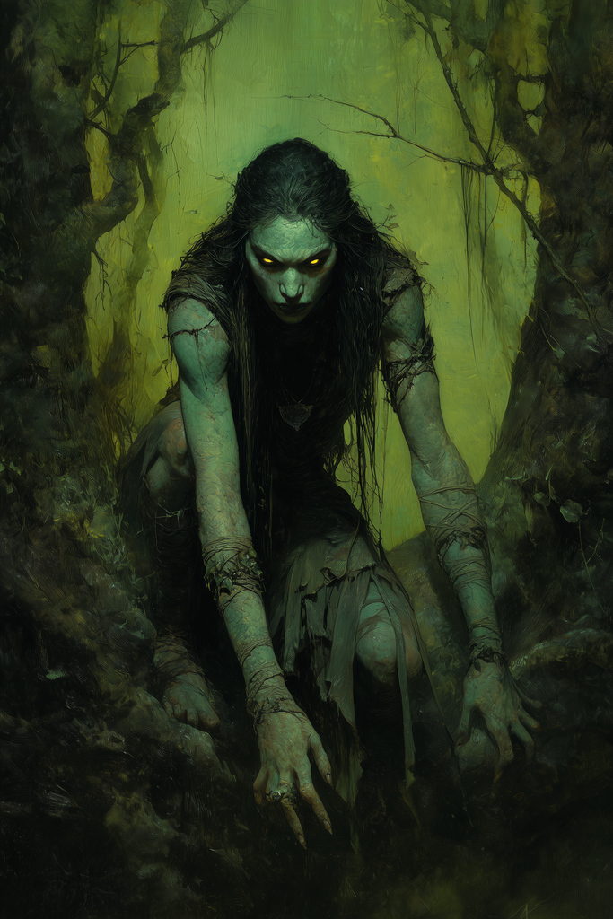 Ajatar & Her Spawned Daughters