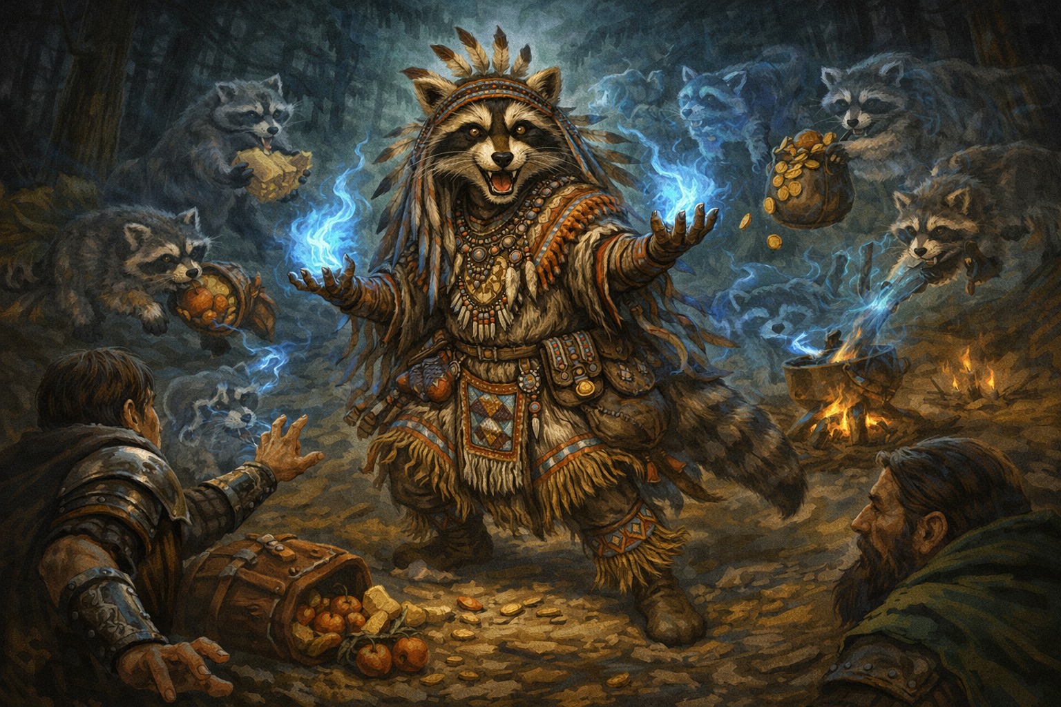 Azeban — The Laughing Shadow in the Brush