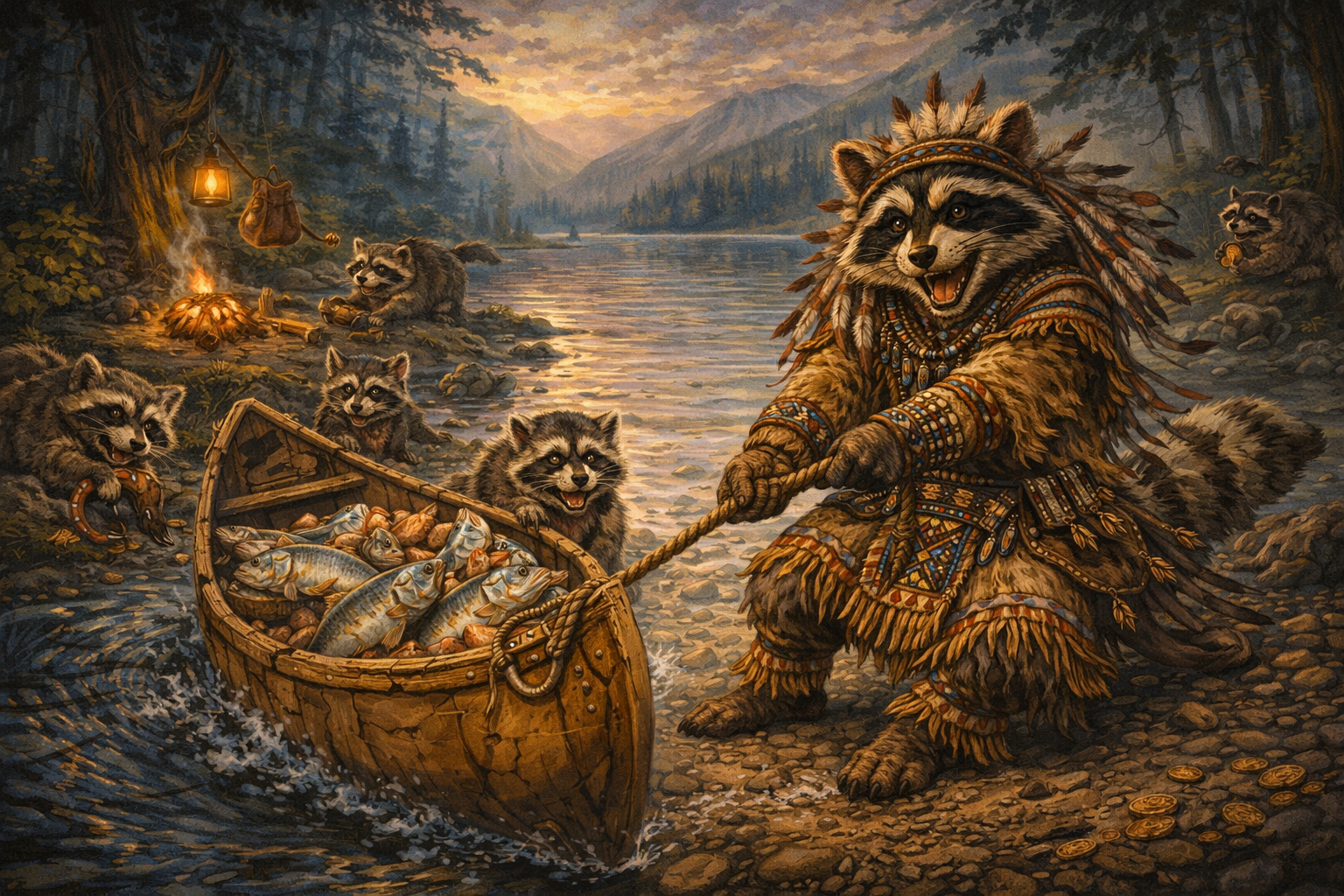 Azeban — The Laughing Shadow in the Brush