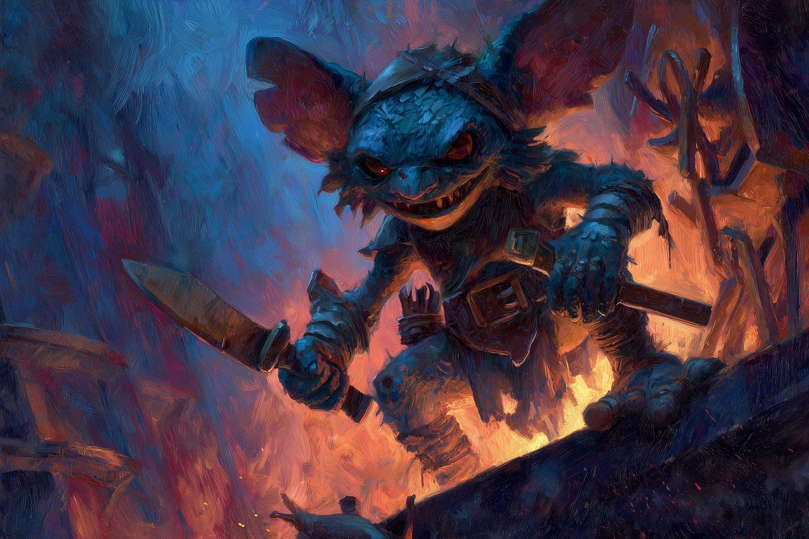 Daeobelinus: The Razor-Wielding Demon Craftsmen of the Abyss