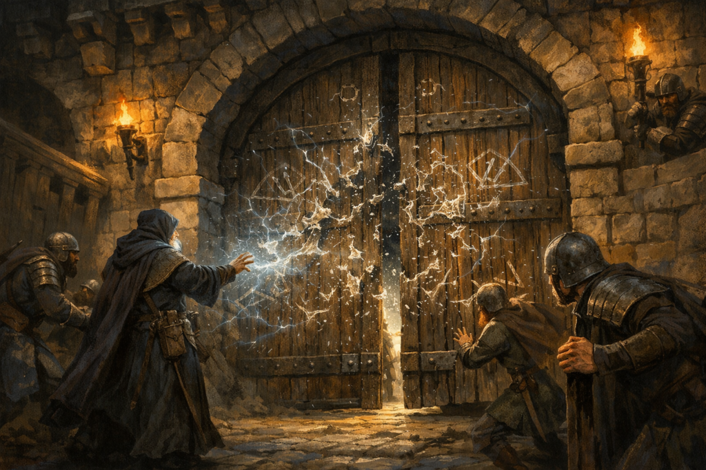 Dispel Magic, "Unweaving Word"