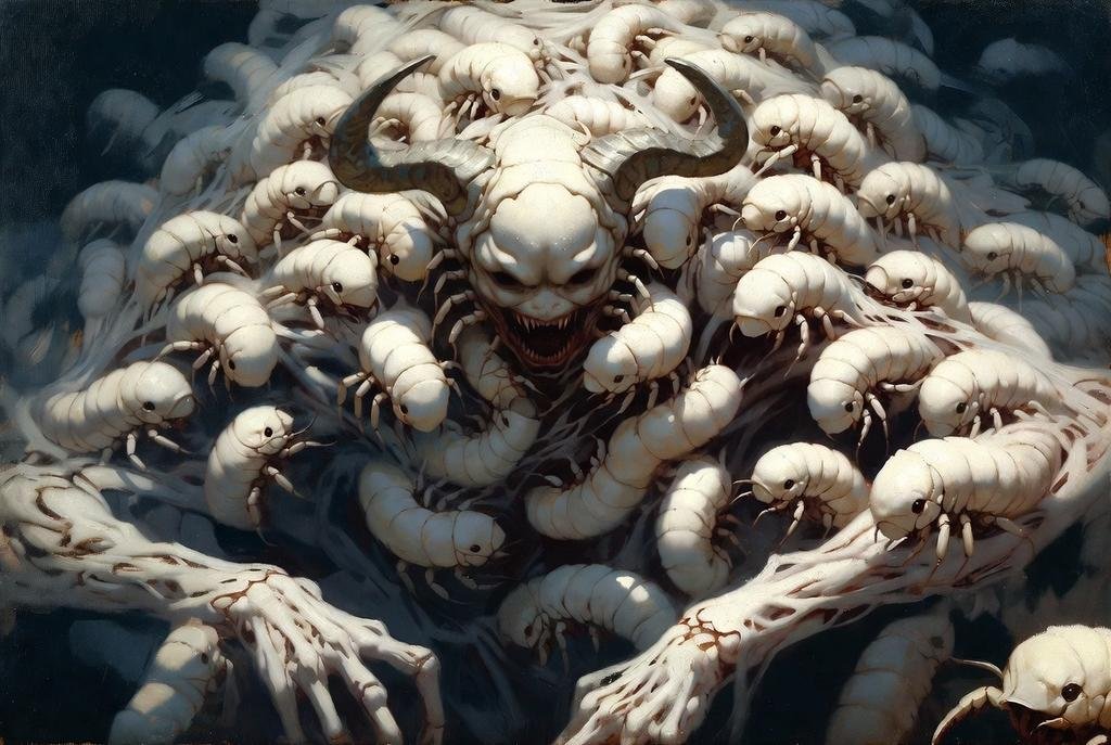 Dream Larva: The Nightmarish Warden of Mortal Fears