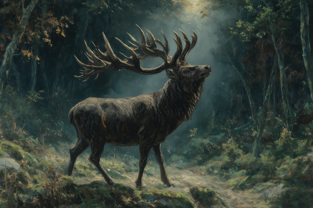 Eucladoceros — The Many-Branched Stag of Primeval Woodlands
