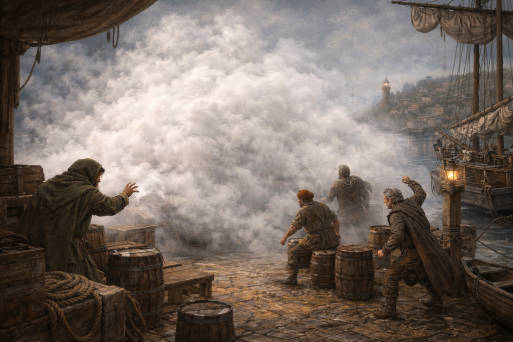 Fog Cloud, "Shroud of the Hidden Way"