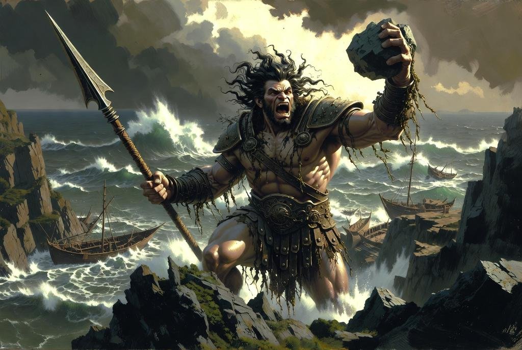 Laestrygonian: The Towering Harbor Hunter of Sailors and Ships