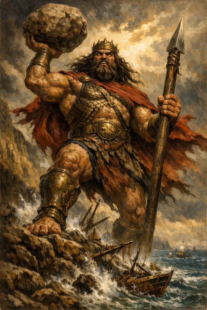 Laestrygonian: The Towering Harbor Hunter of Sailors and Ships