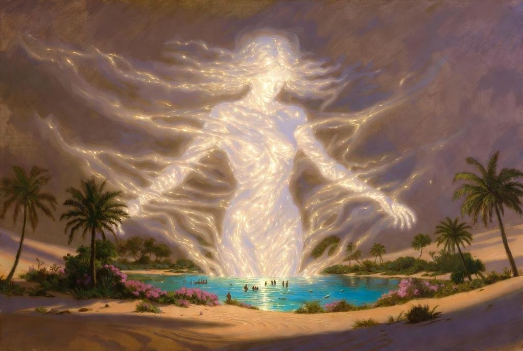 Living Mirage: The Shimmering Predator of Desert and Sea