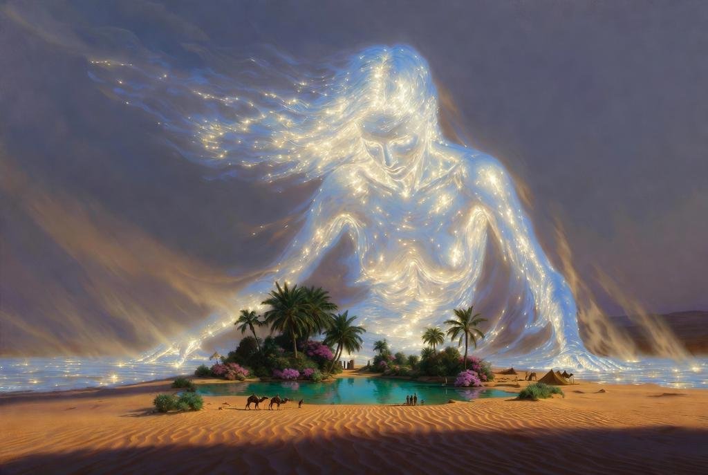 Living Mirage: The Shimmering Predator of Desert and Sea