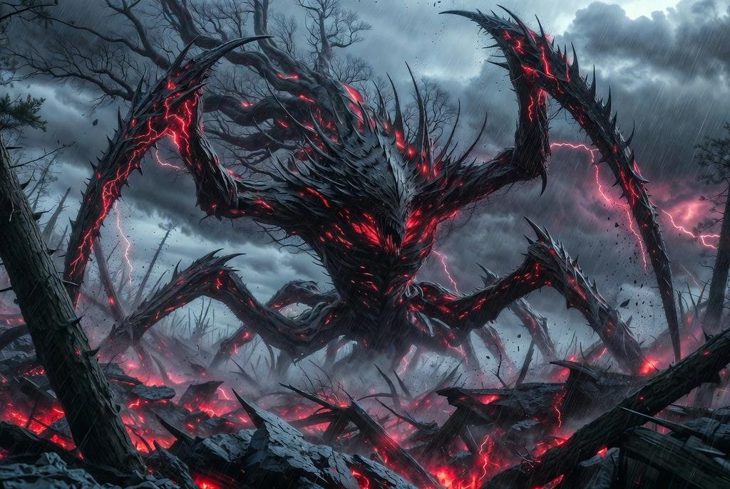 Sard, the Crimson Stormwood Colossus