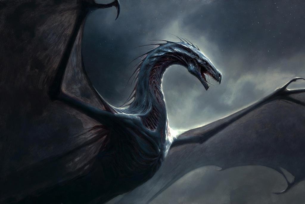 Shantak — The Void-Borne Nightmare Mount of the Moon