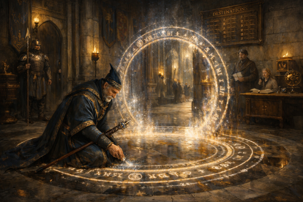 Teleportation Circle, "Sigil Road"