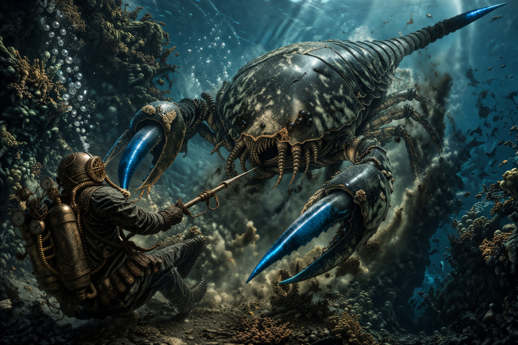 Bluetip Eurypterid, the Dread Sea Scorpion