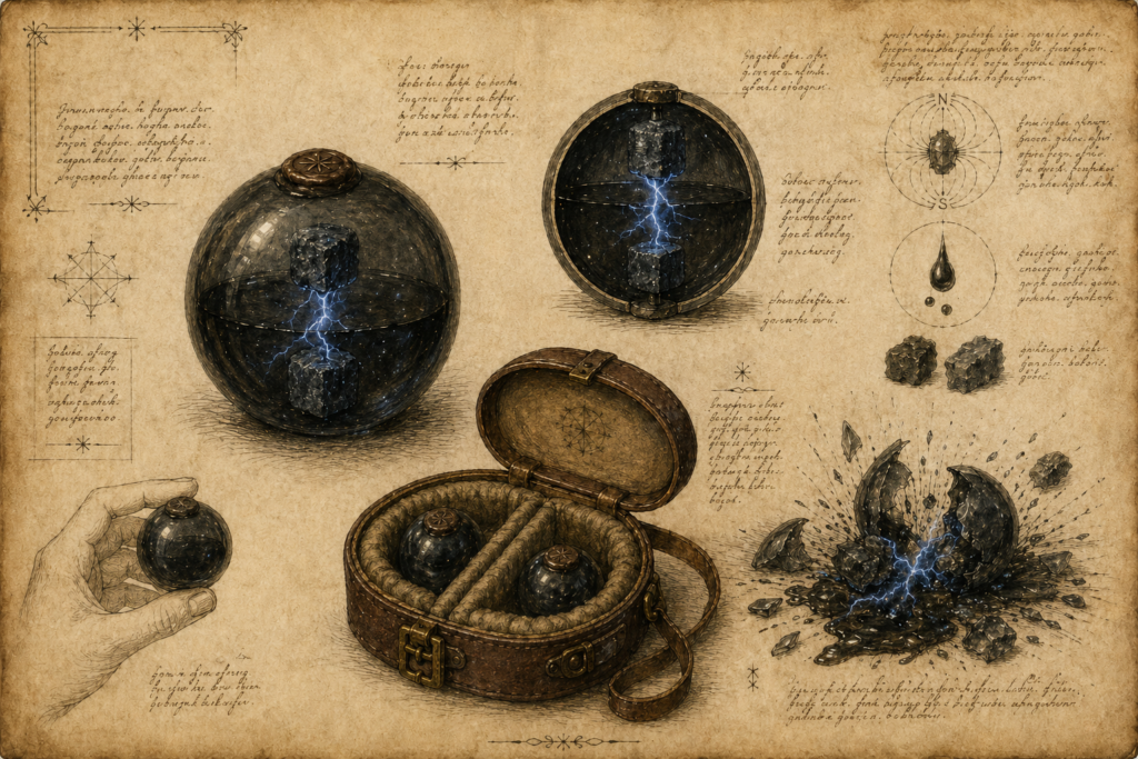 Bottled Lightning — Alchemical Lightning Globe