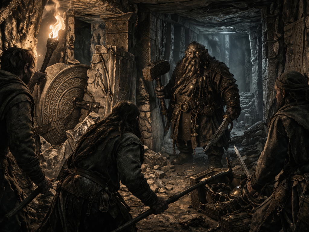 Dwerg, Keeper of the Buried Claim