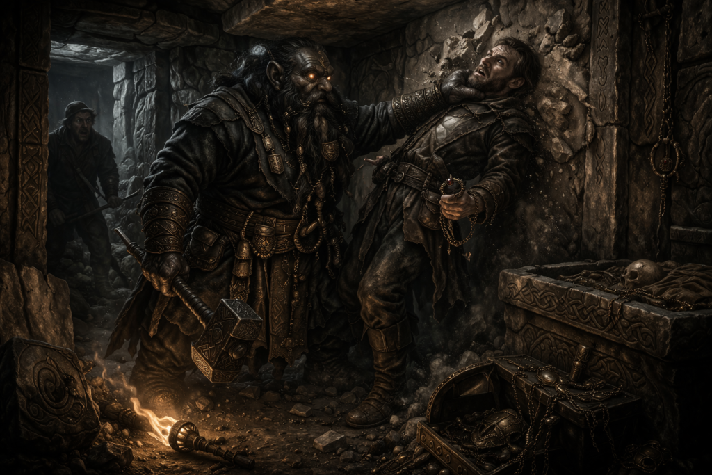 Dwerg, Keeper of the Buried Claim