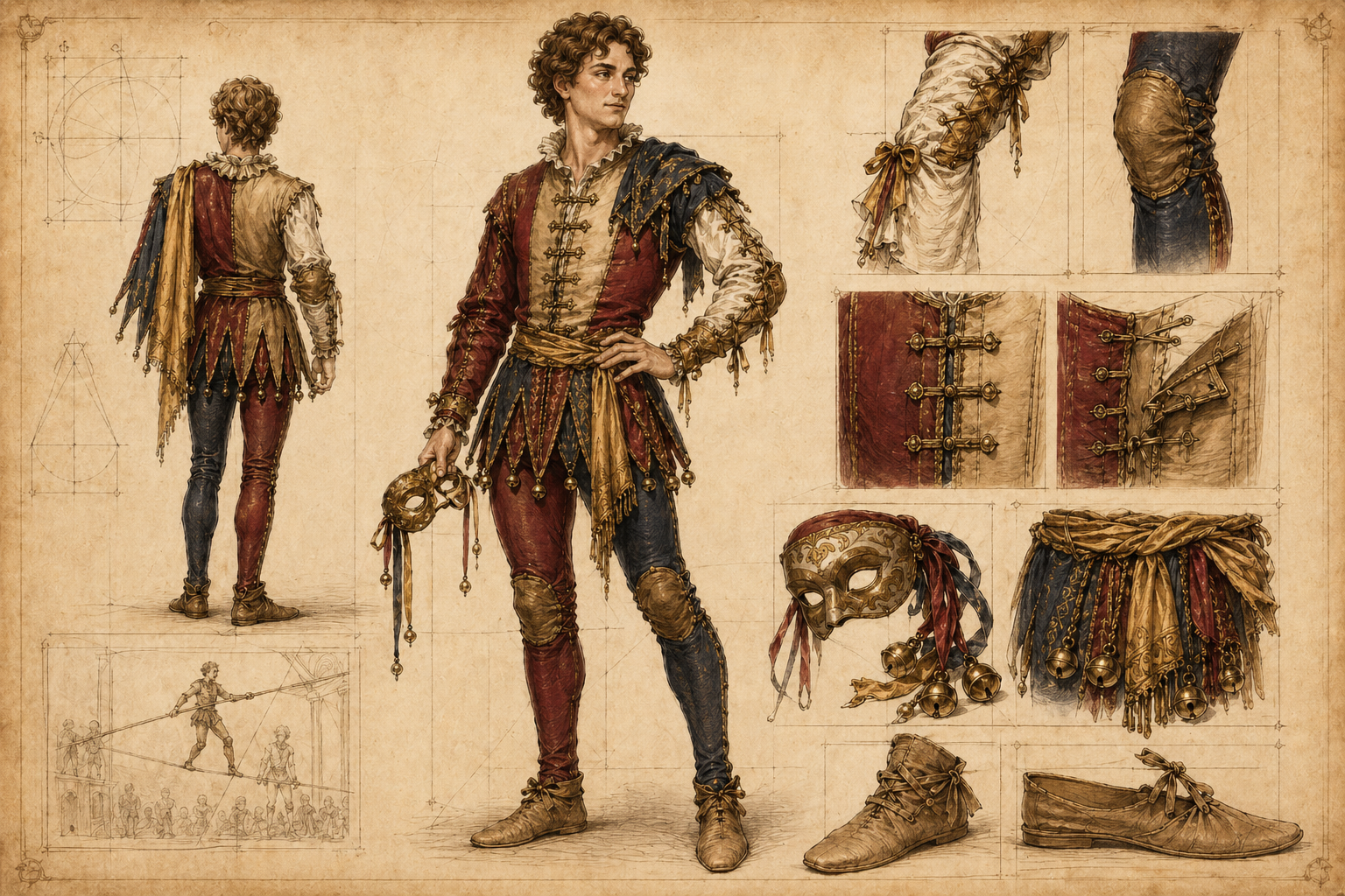 Entertainer’s Outfit, Masterwork — Gear for Bards and Performers