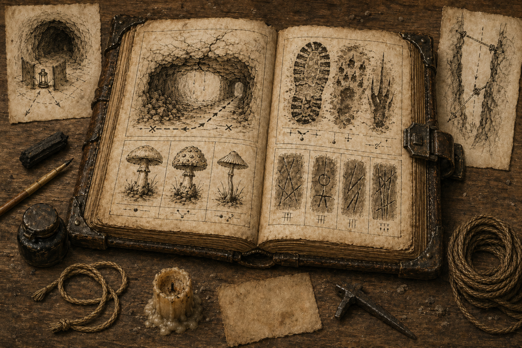 Footsteps Beneath | Underdeep Survival Book
