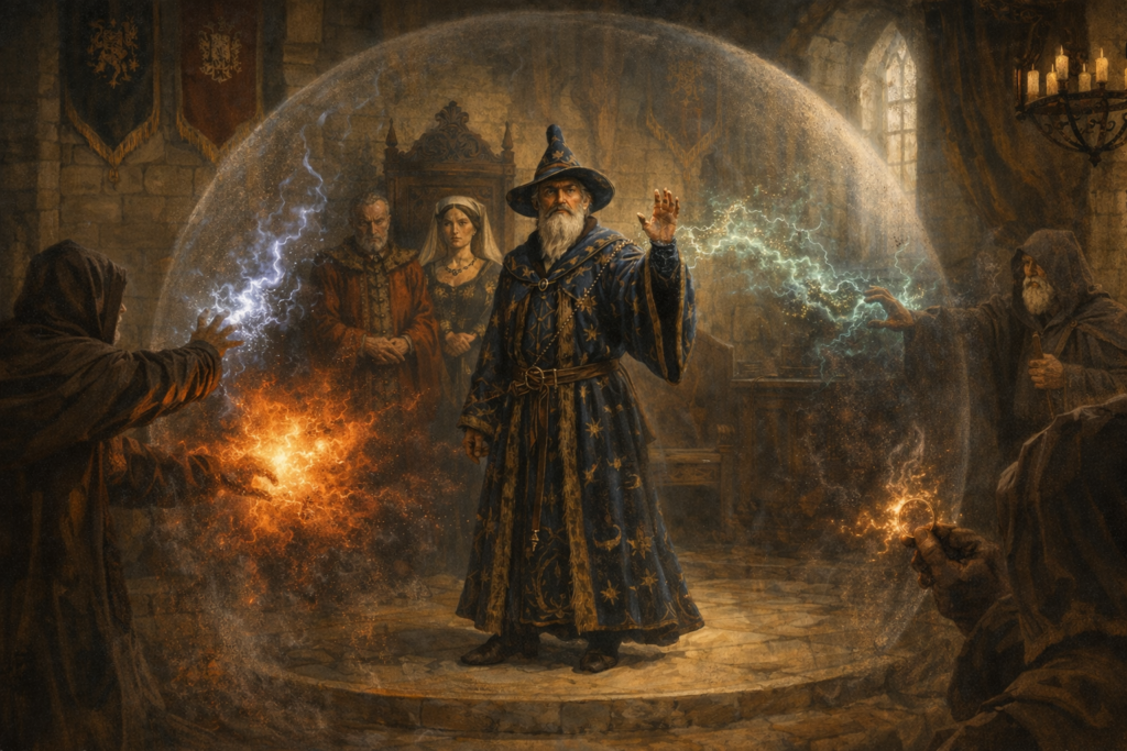 Globe of Invulnerability, "Circle of Arcane Supremacy"