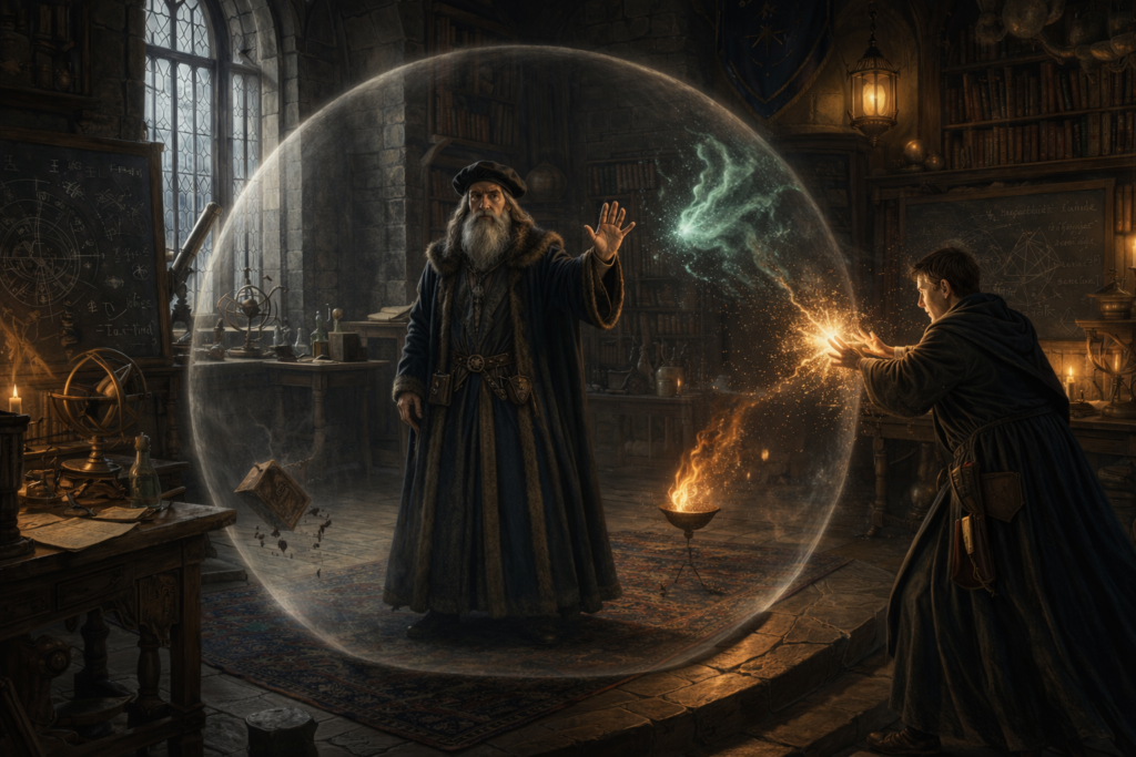 Globe of Invulnerability, "Circle of Arcane Supremacy"