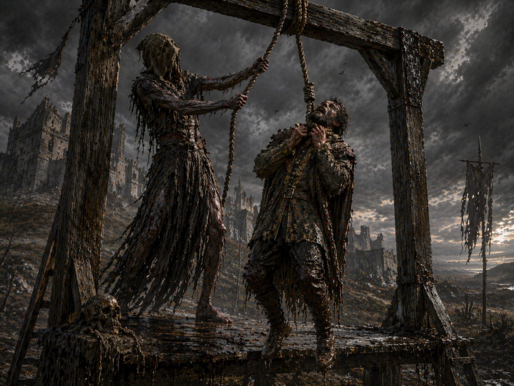 Hanged Man, the Judgment That Never Loosens