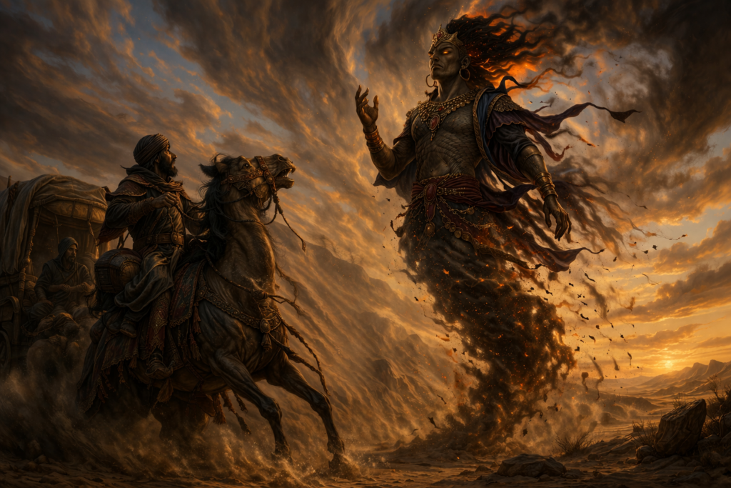 Genie, Hawanar, Princes of the Burning Wind