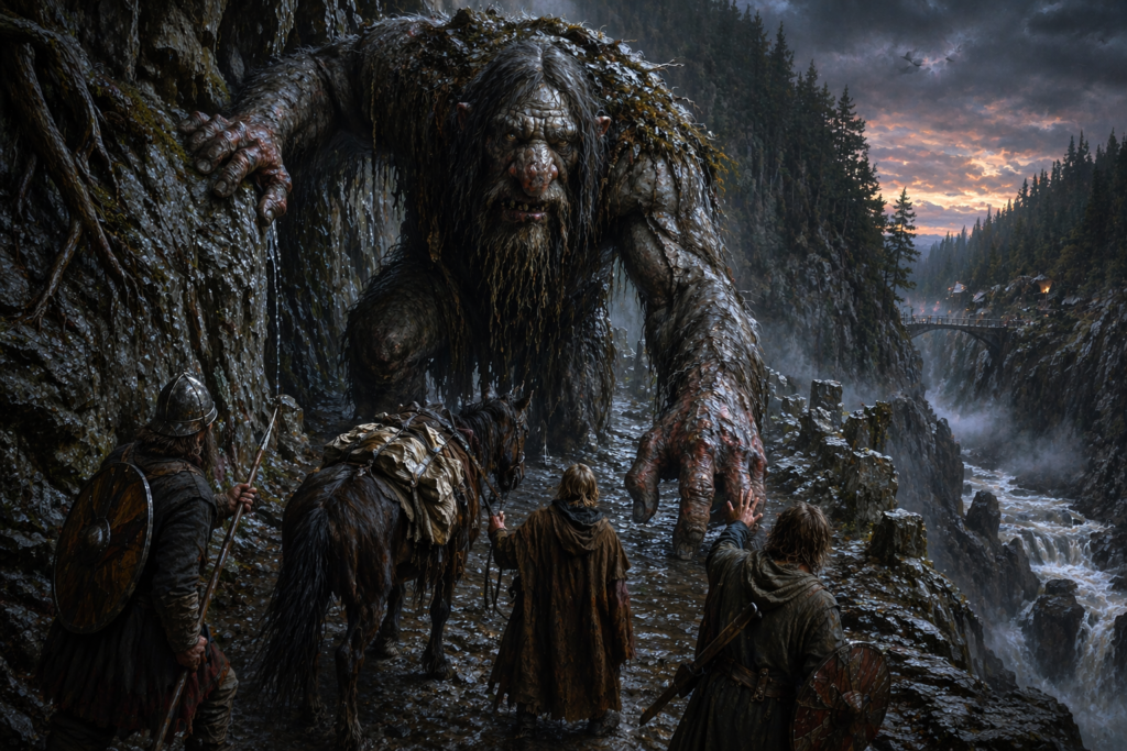 Norse Troll, the Devourer of the Old North