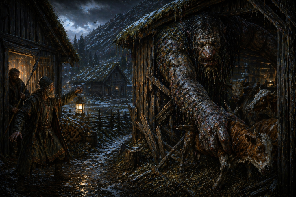 Norse Troll, the Devourer of the Old North