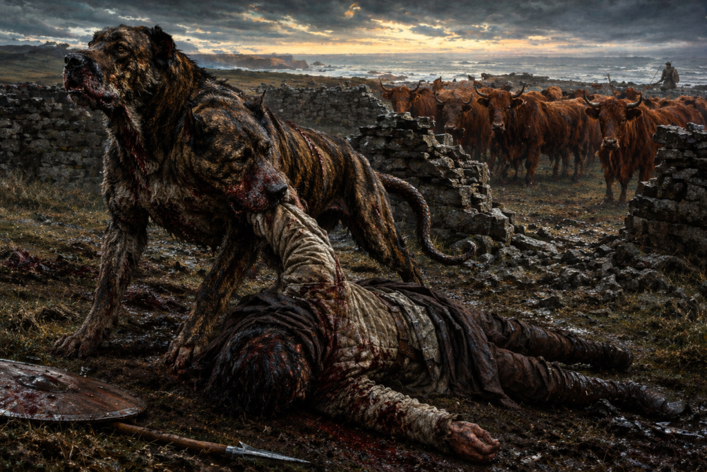 Orthrus, the Two-Headed Hound of Geryon