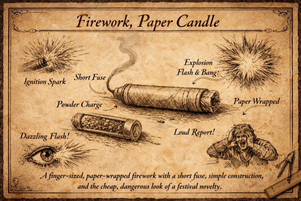 Paper Candle Firework: Rules, Price, Uses, and Variants