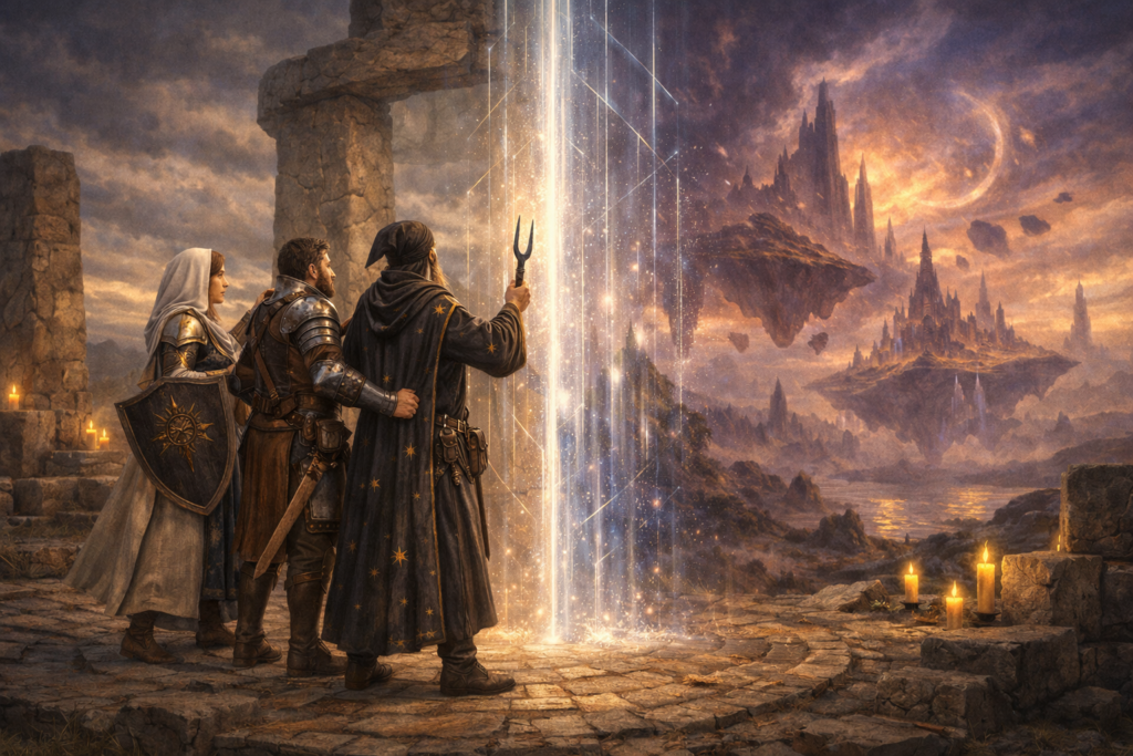 Plane Shift, "Worldrend Passage"